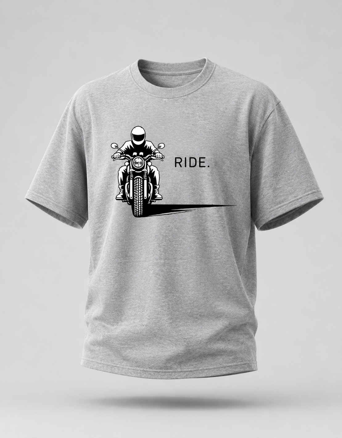 Motorcycle Rider Oversized T-Shirt