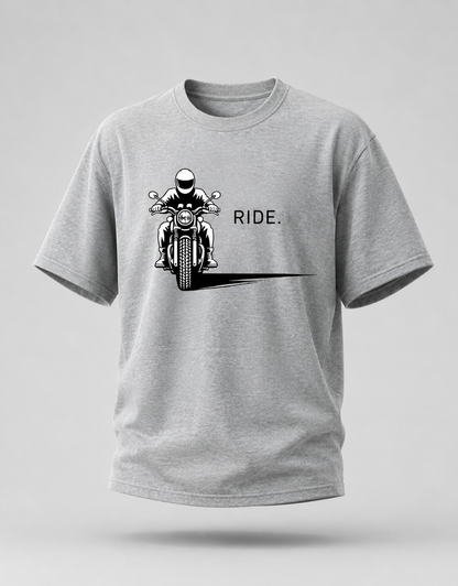 Motorcycle Rider Oversized T-Shirt