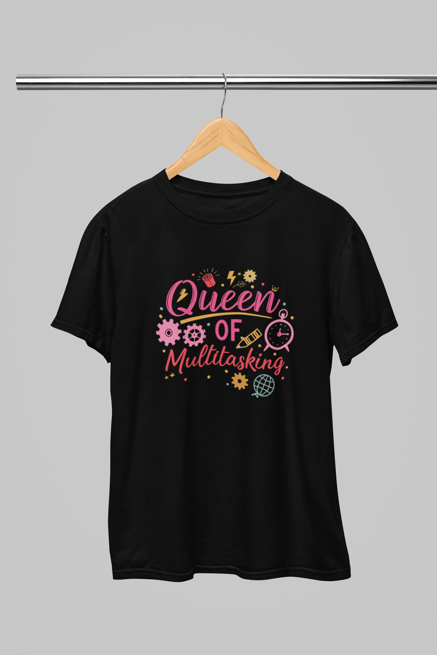 Queen of Multitasking Women's T-shirt