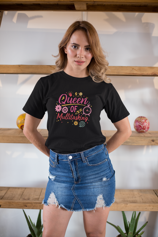Queen of Multitasking Women's T-shirt
