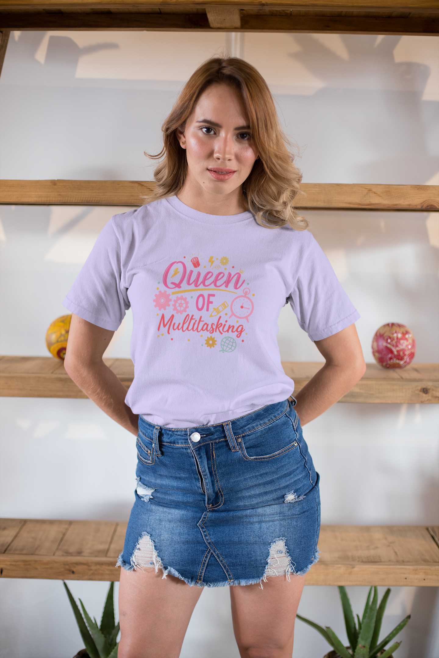 Queen of Multitasking Women's T-shirt