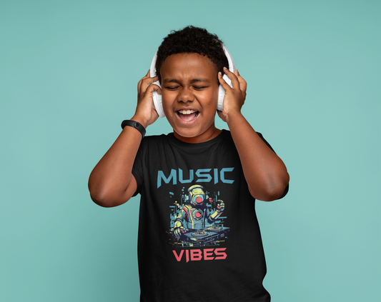 Music vibes Boy's T-shirt