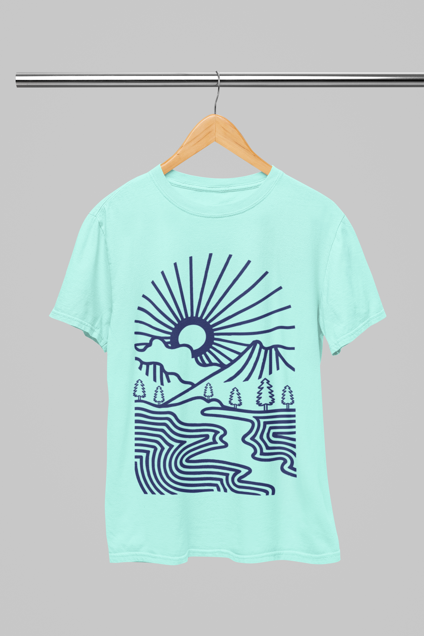 Azure Peaks Men's T-shirt