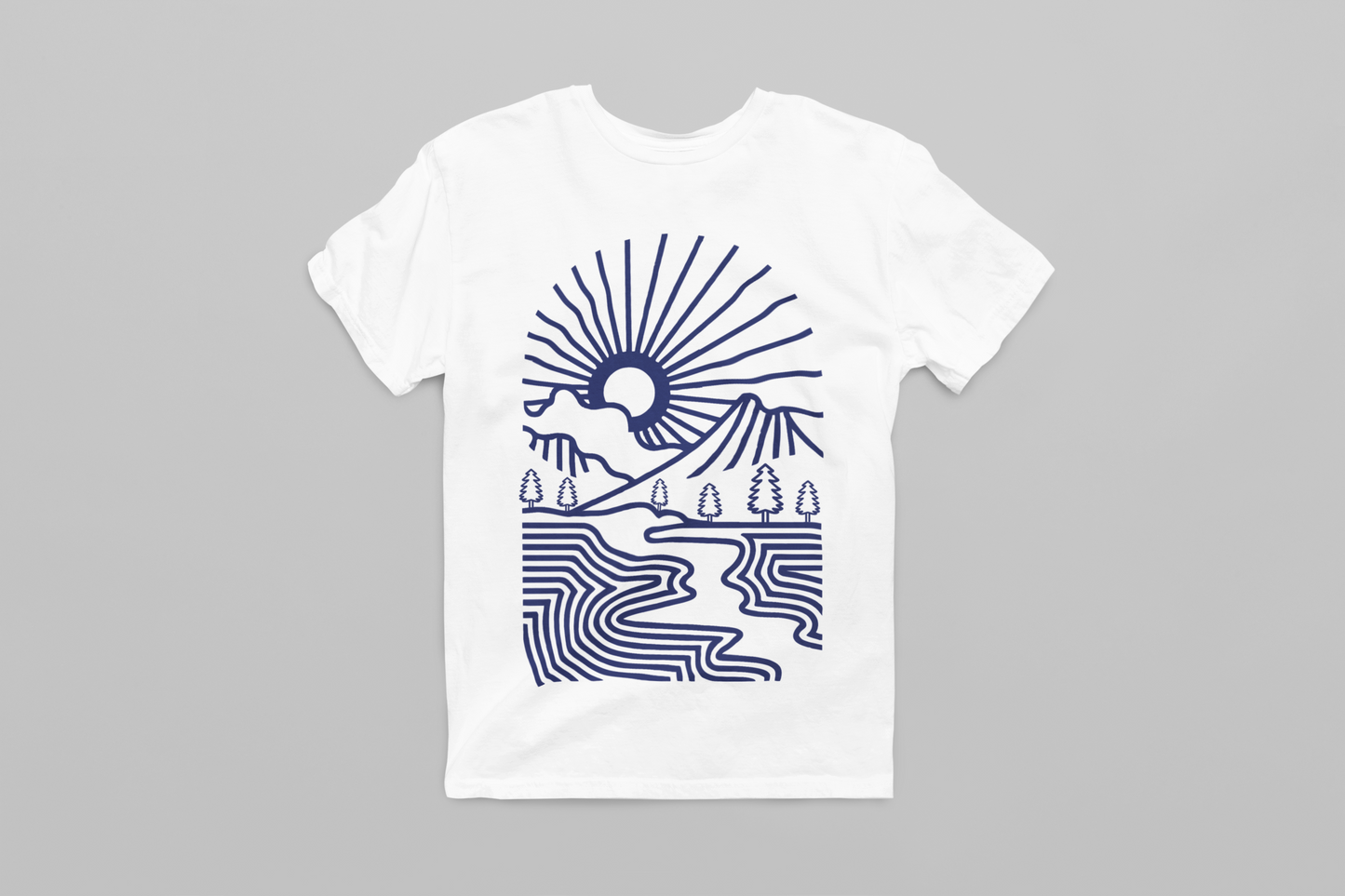 Azure Peaks Men's T-shirt