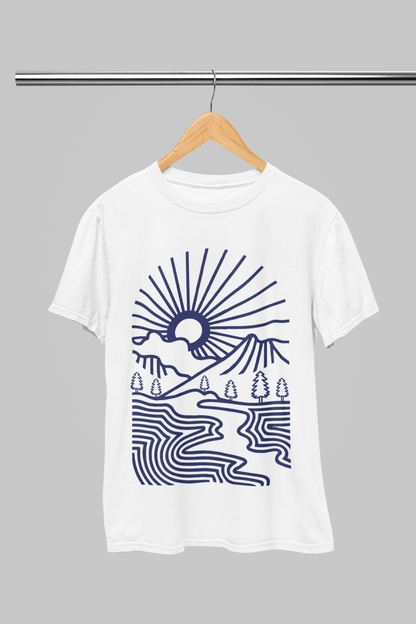 Azure Peaks Men's T-shirt