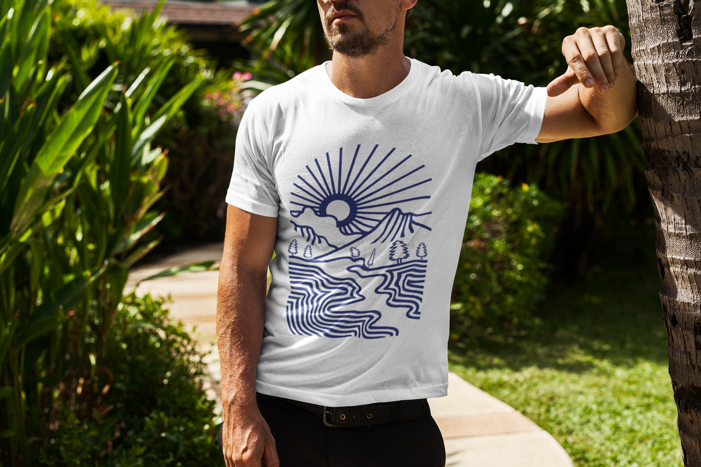 Azure Peaks Men's T-shirt
