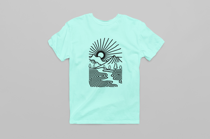 Eclipse Peaks Men's  T-shirt