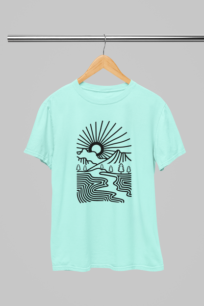 Eclipse Peaks Men's  T-shirt