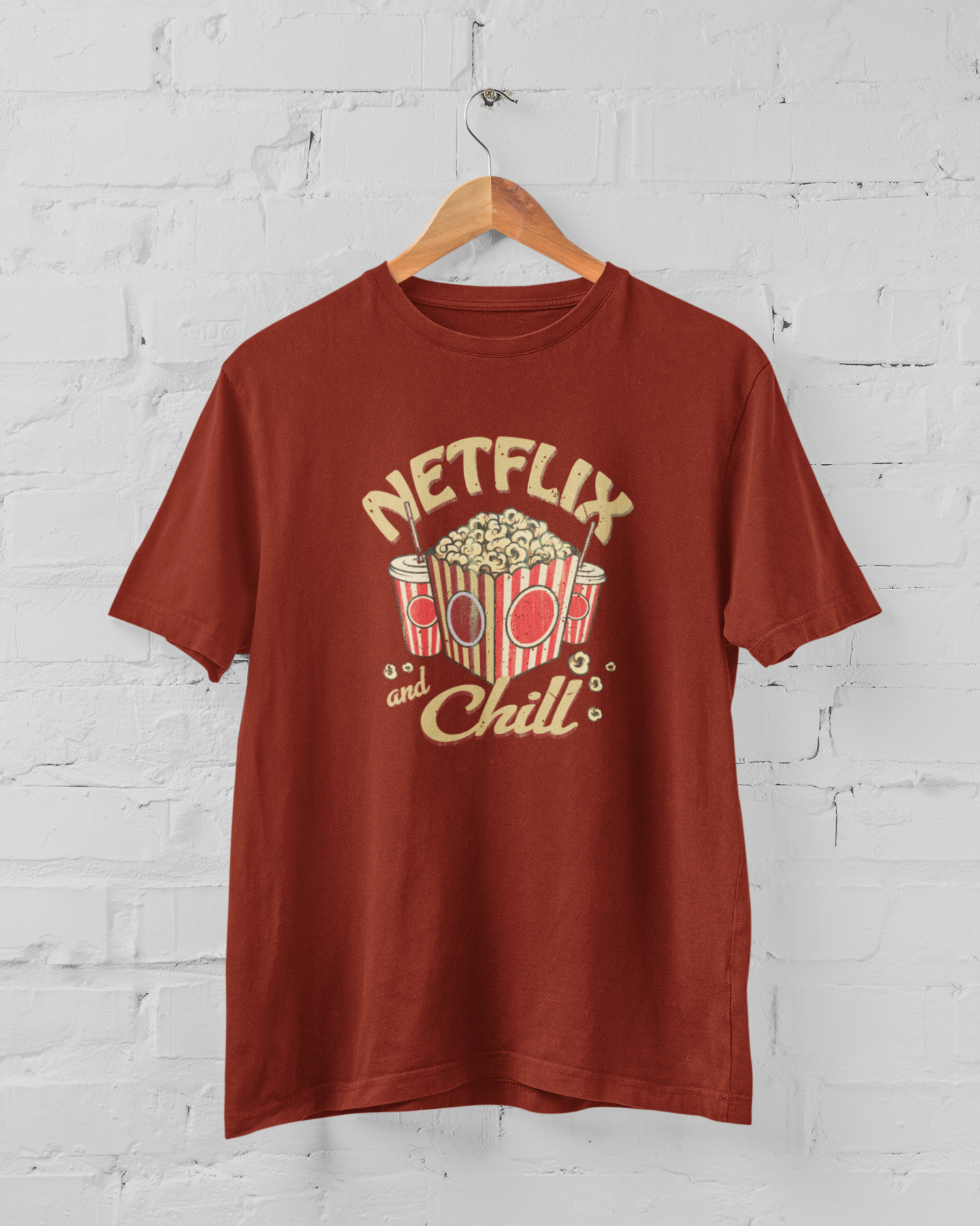 Netflix & Chill Men's T-shirt
