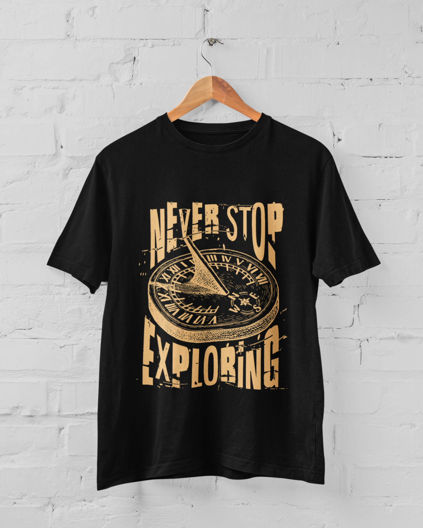Never Stop Exploring Men's T-shirt