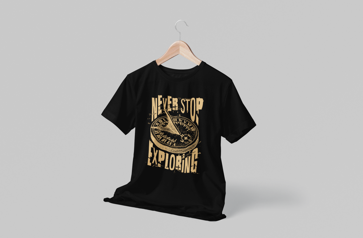 Never Stop Exploring Men's T-shirt
