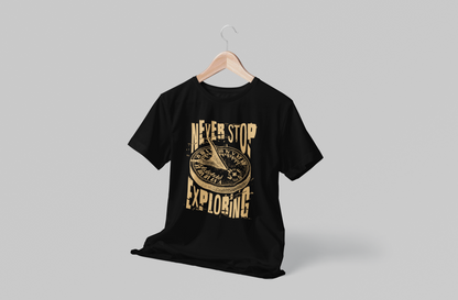 Never Stop Exploring Men's T-shirt
