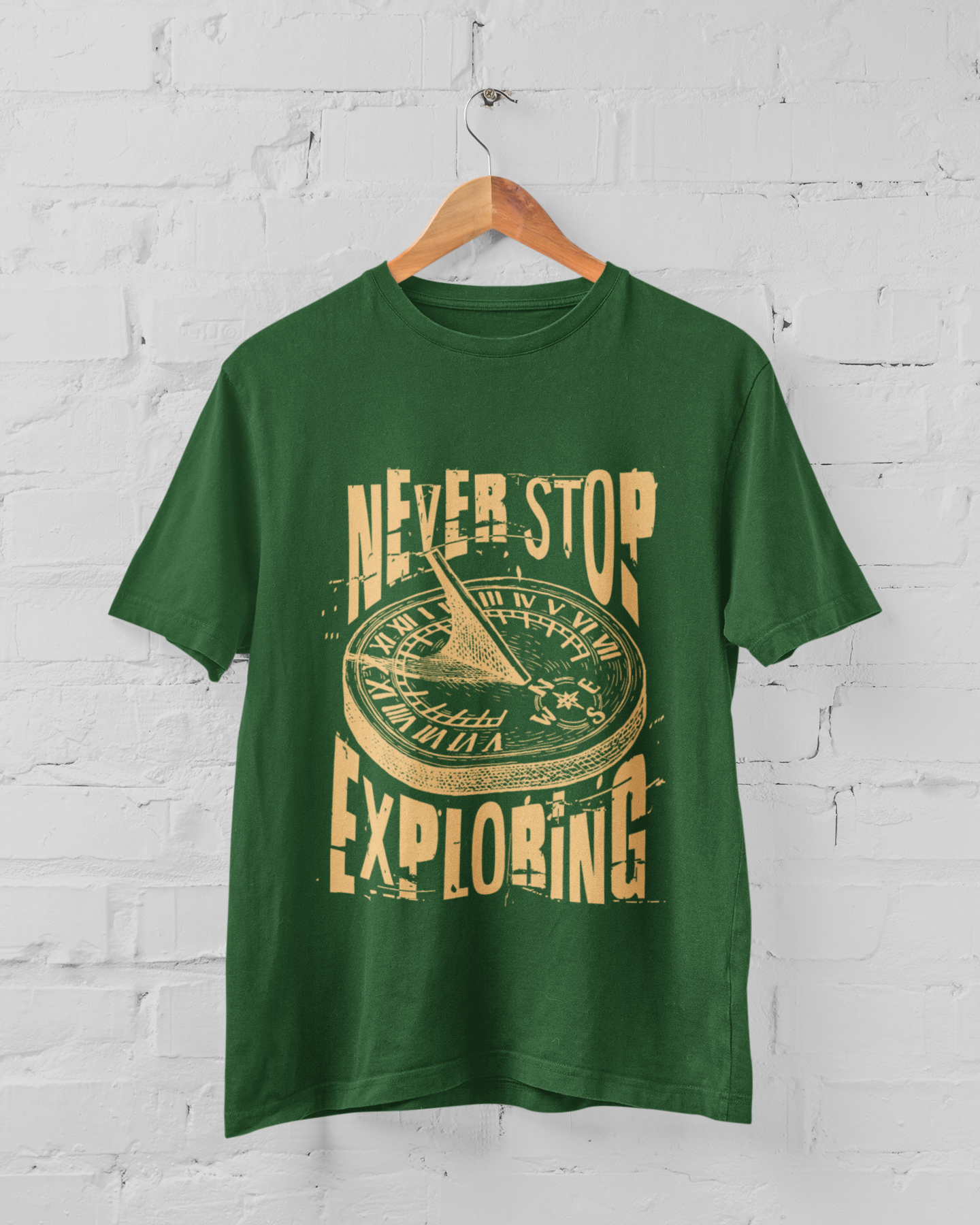 Never Stop Exploring Men's T-shirt