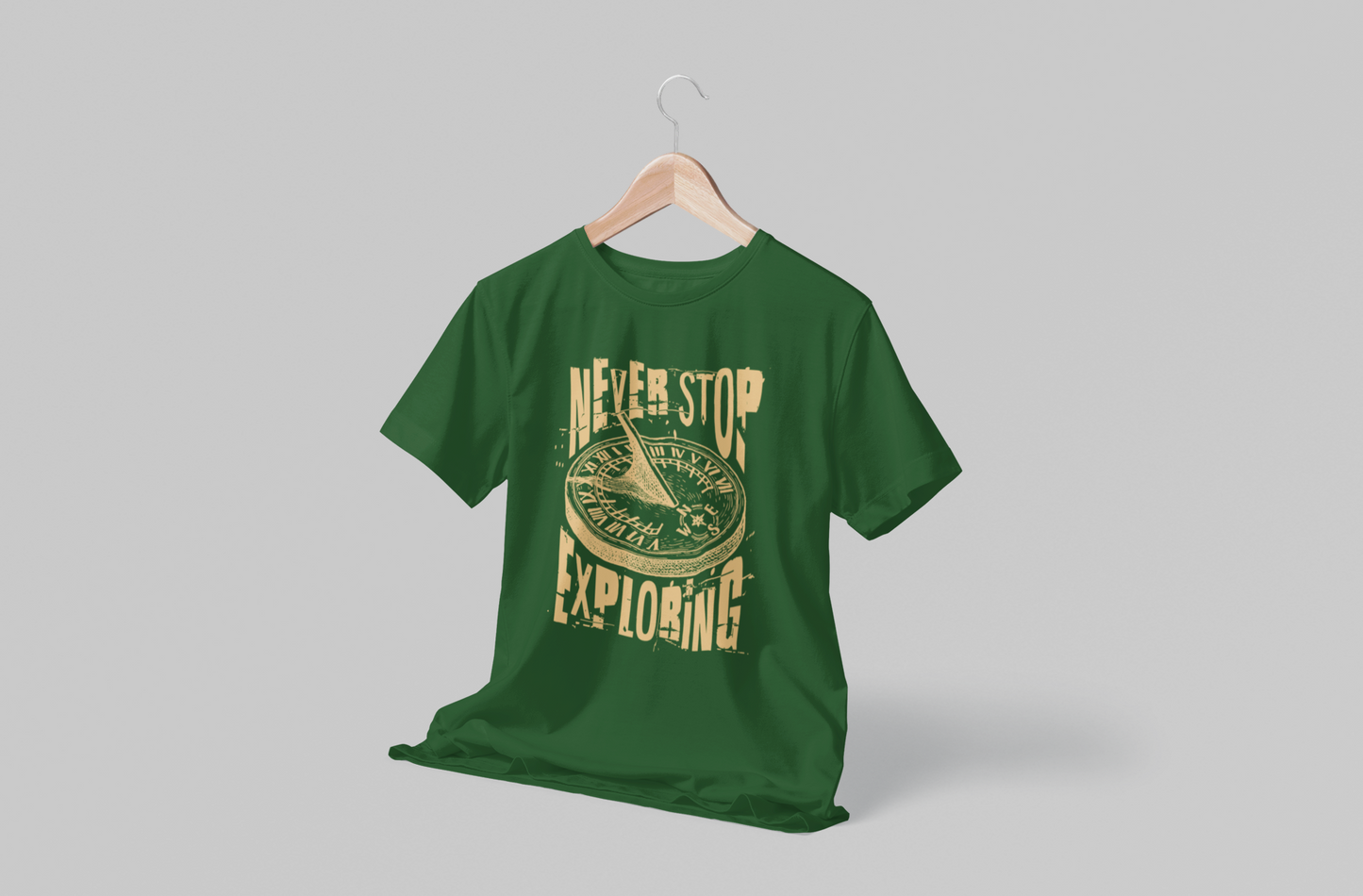 Never Stop Exploring Men's T-shirt