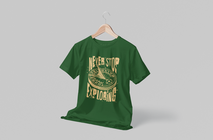 Never Stop Exploring Men's T-shirt