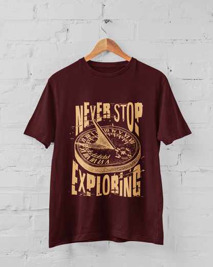 Never Stop Exploring Men's T-shirt