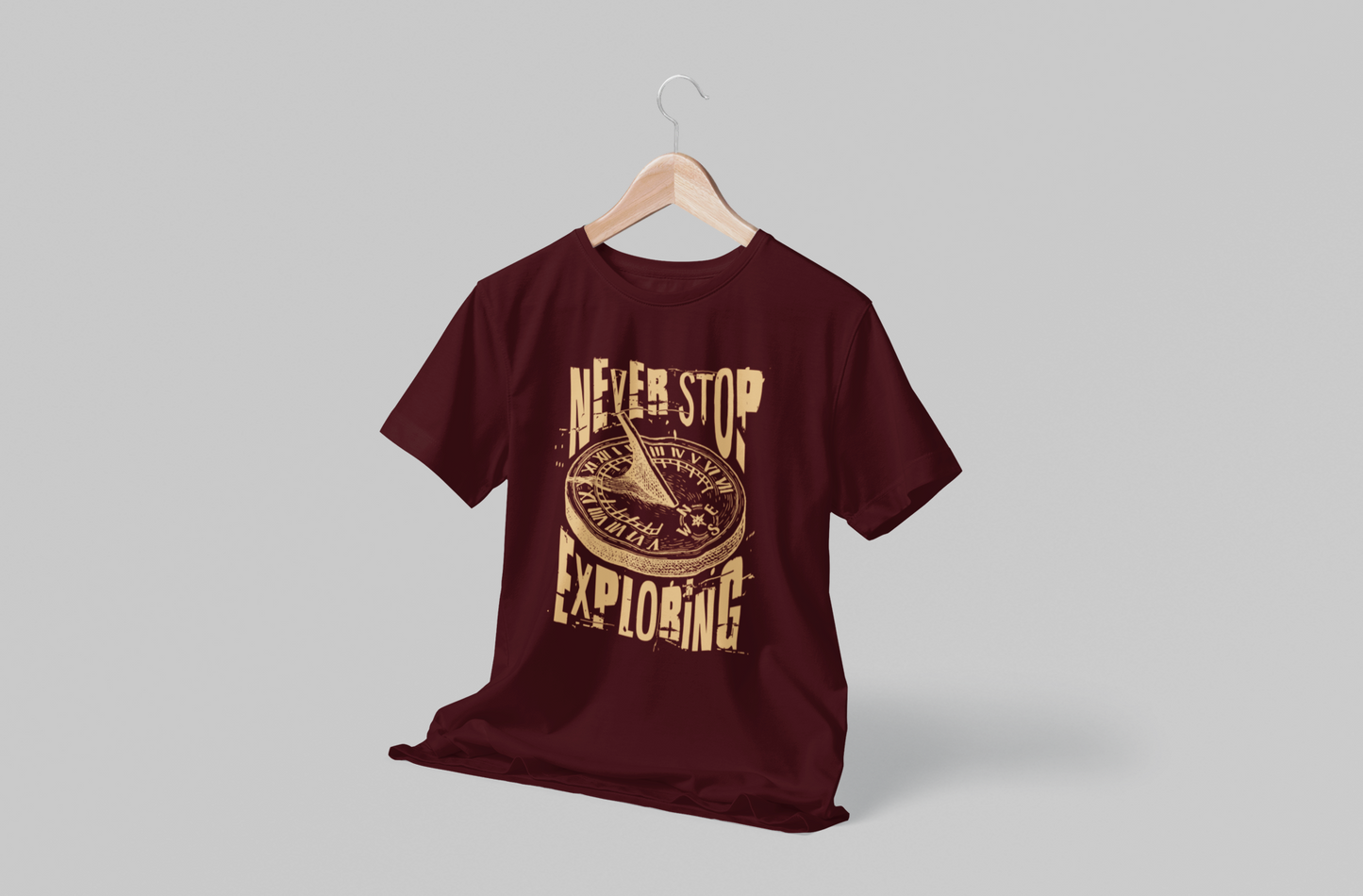 Never Stop Exploring Men's T-shirt
