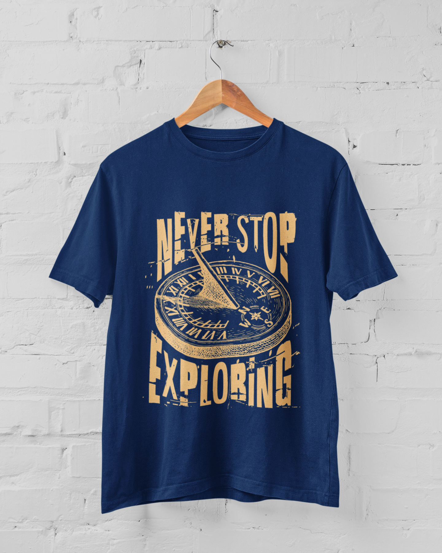 Never Stop Exploring Men's T-shirt