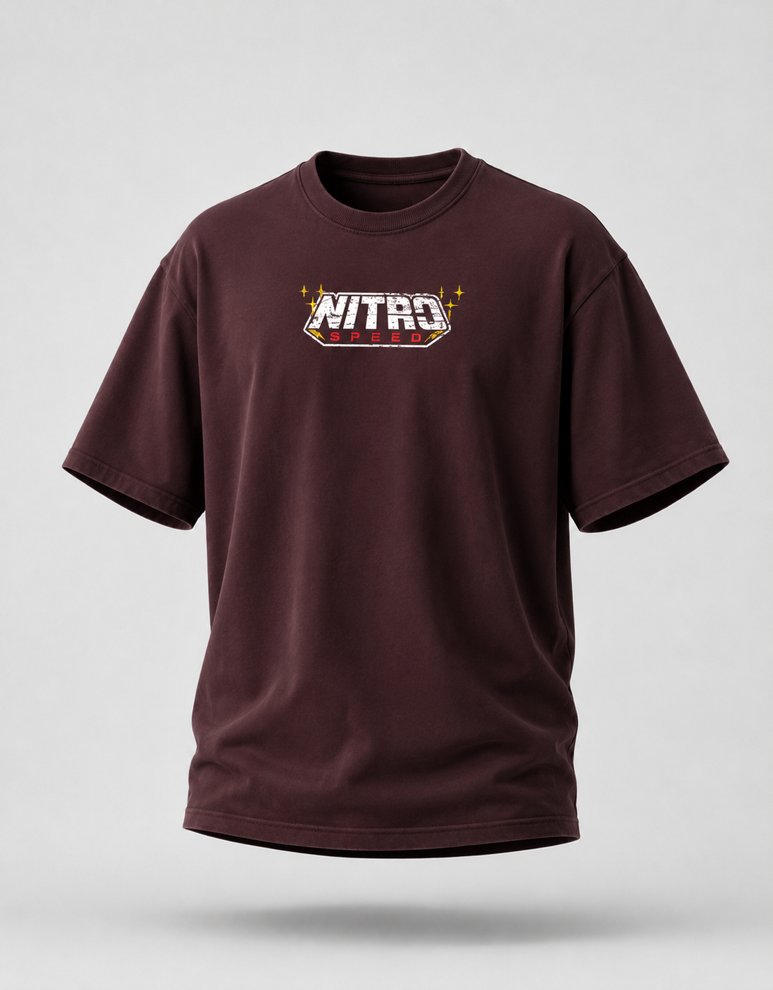 Nitro Speed Driver Oversized Racing Graphic T-Shirt