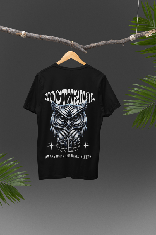 Nocturnal Owl Oversized T-shirt