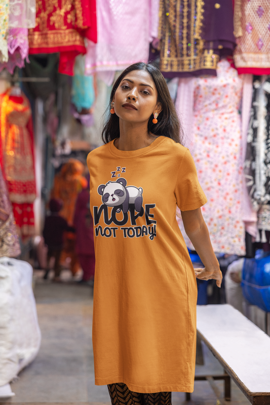 Nope, not Today T-shirt Dress