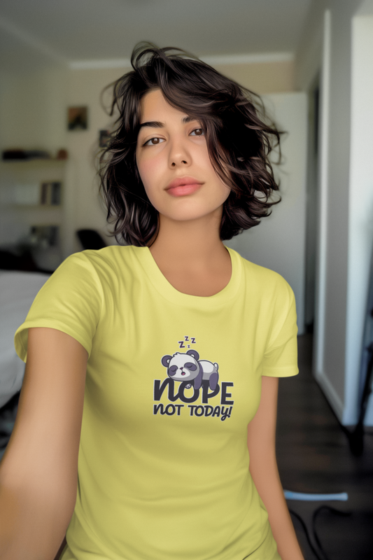 Nope not today Women's Unisex-Fit T-Shirt