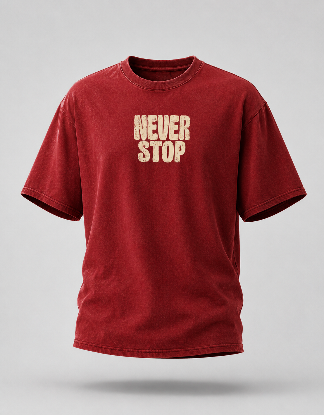 Never Stop Oversized T-Shirt