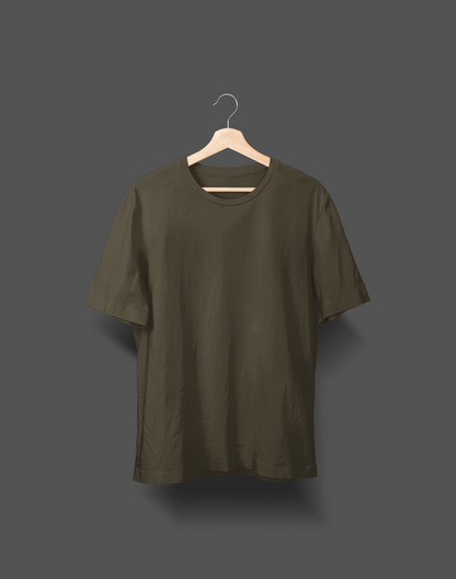 Oversized Plain T-shirts - Soft Colors