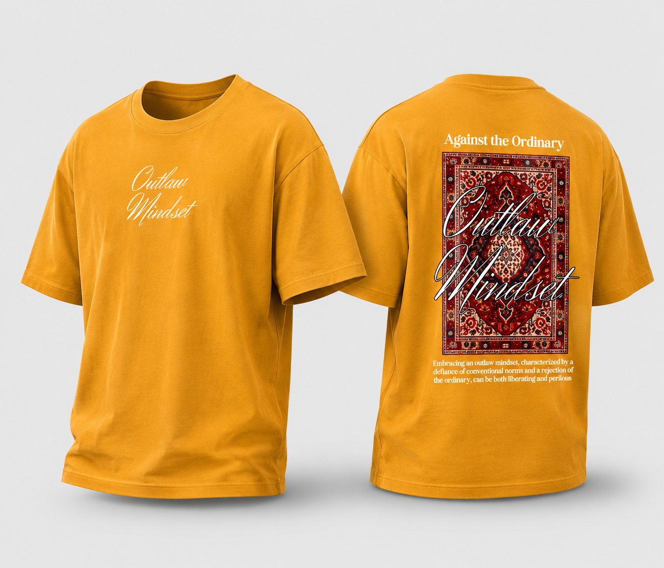 Outlaw Mindset Oversized T-Shirt