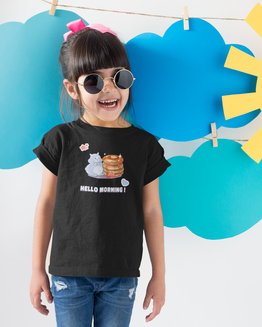 Hello Morning Girl's T-shirt