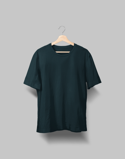 Oversized Plain T-shirt - Bold Colors