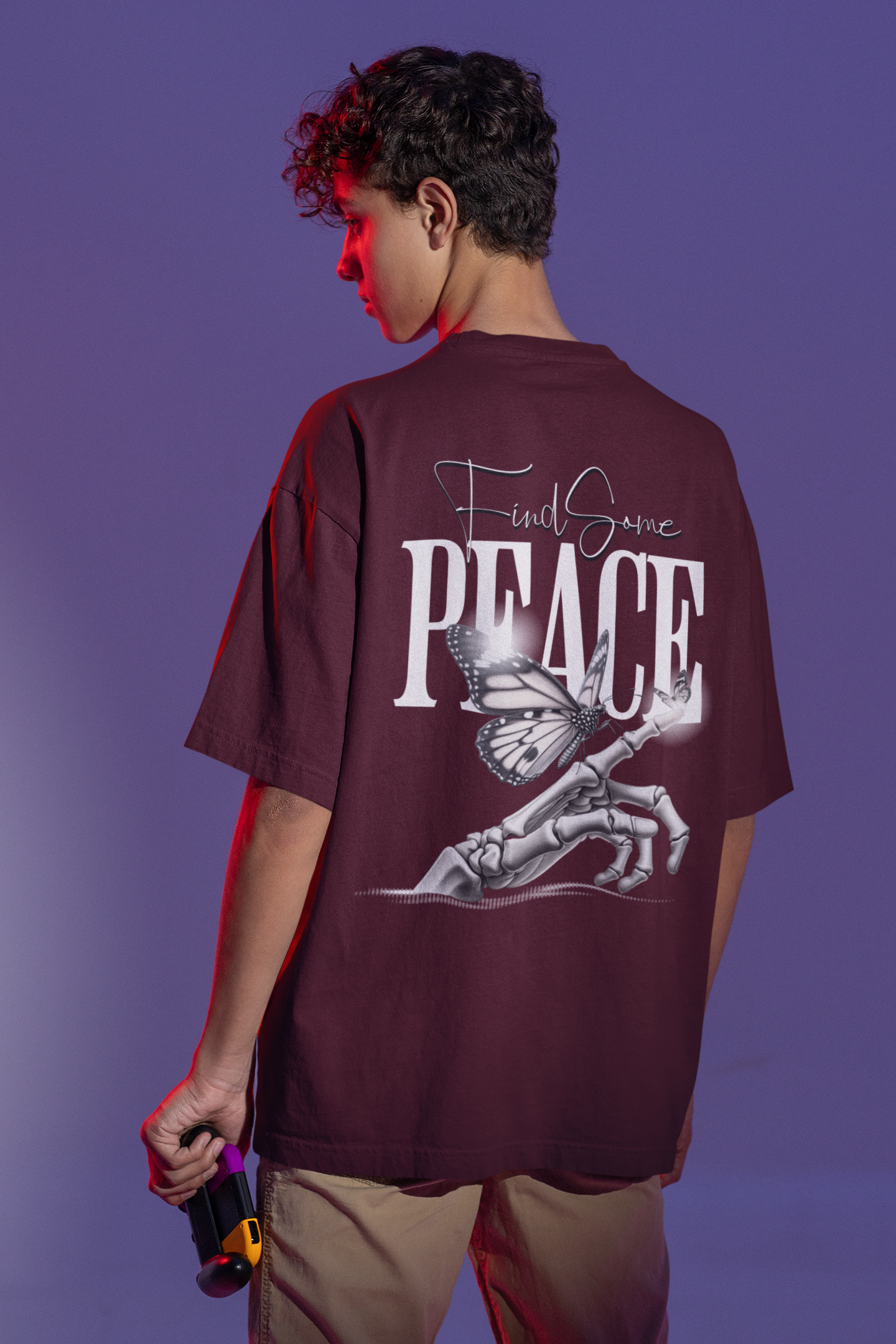Find Some Peace Oversized T-shirt