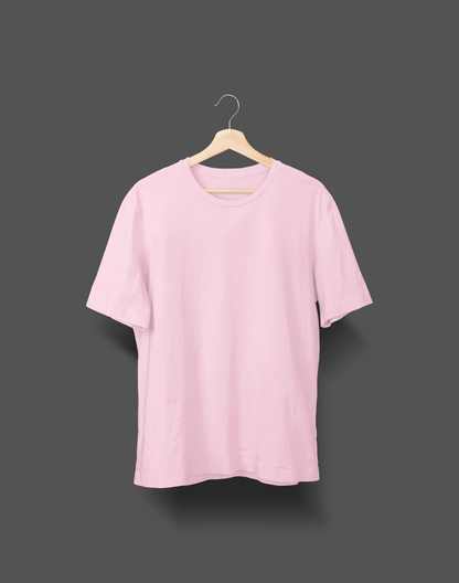 Oversized Plain T-shirts - Soft Colors