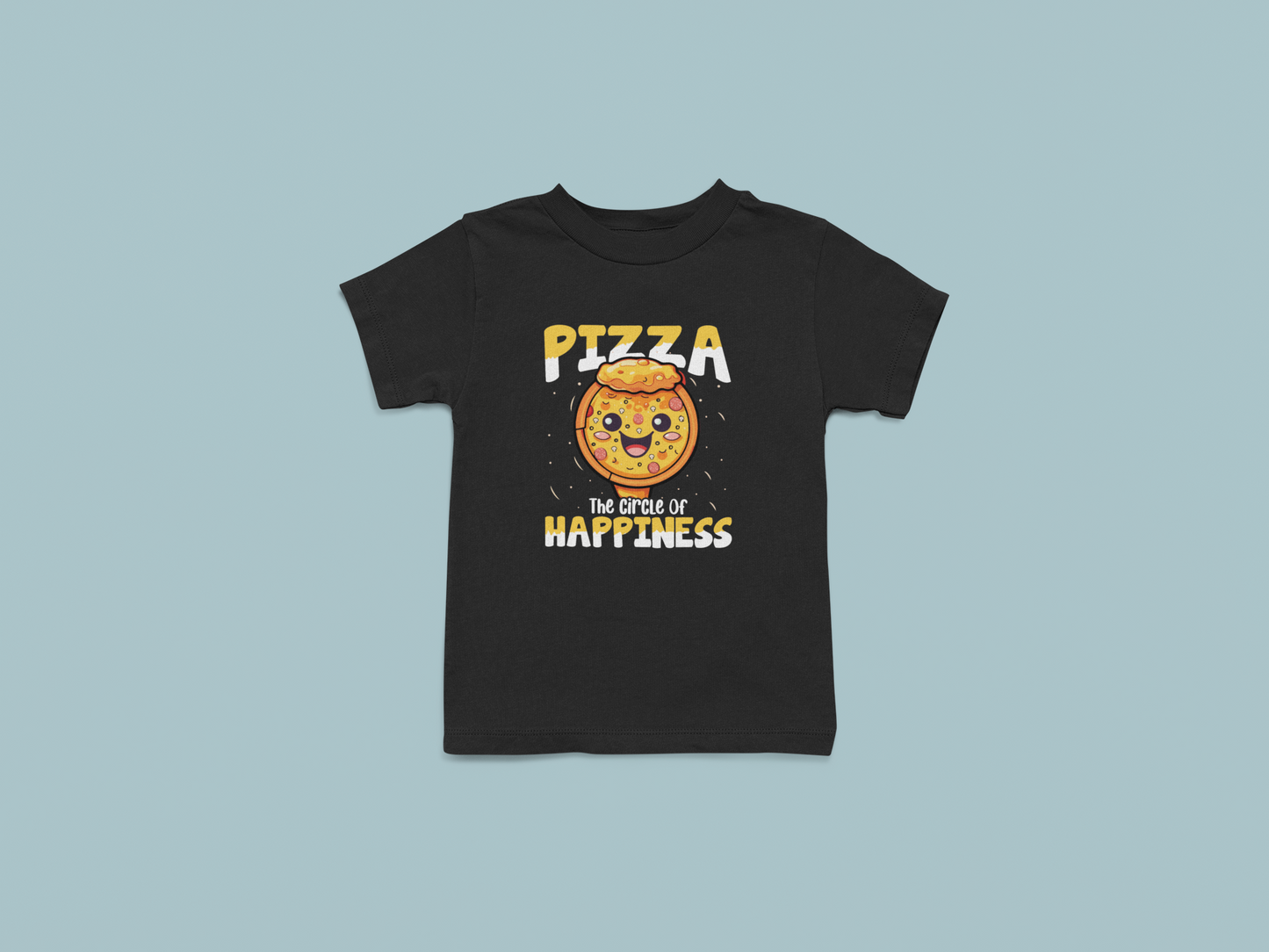 Pizza - Circle of Happiness Boy's T-shirt