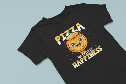 Pizza - Circle of Happiness Boy's T-shirt