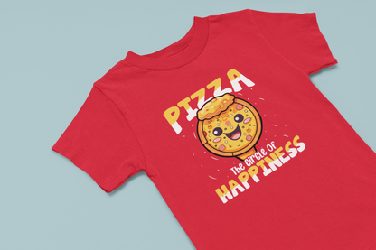 Pizza - Circle of Happiness Boy's T-shirt