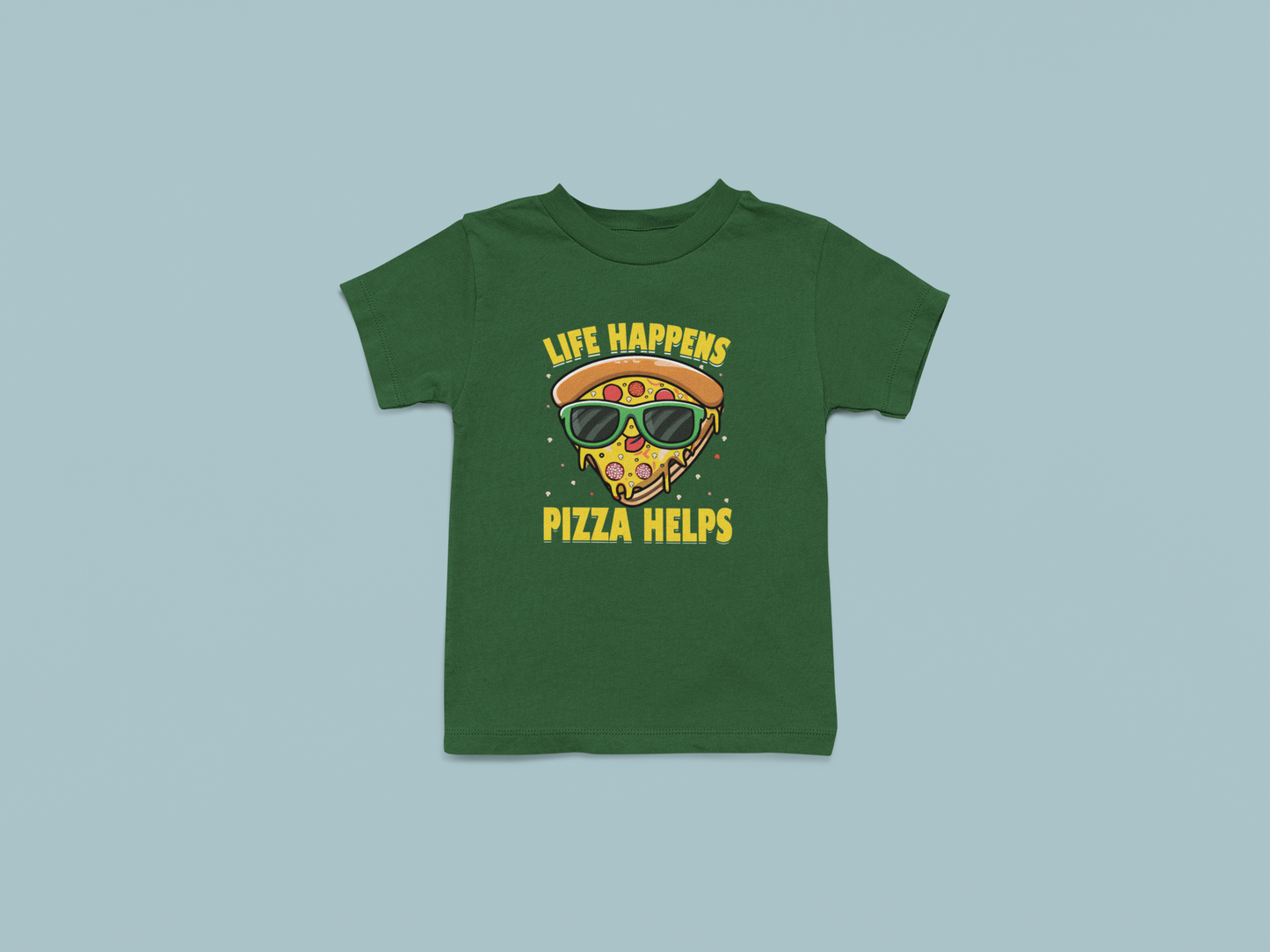 Pizza Helps Boy's T-shirt