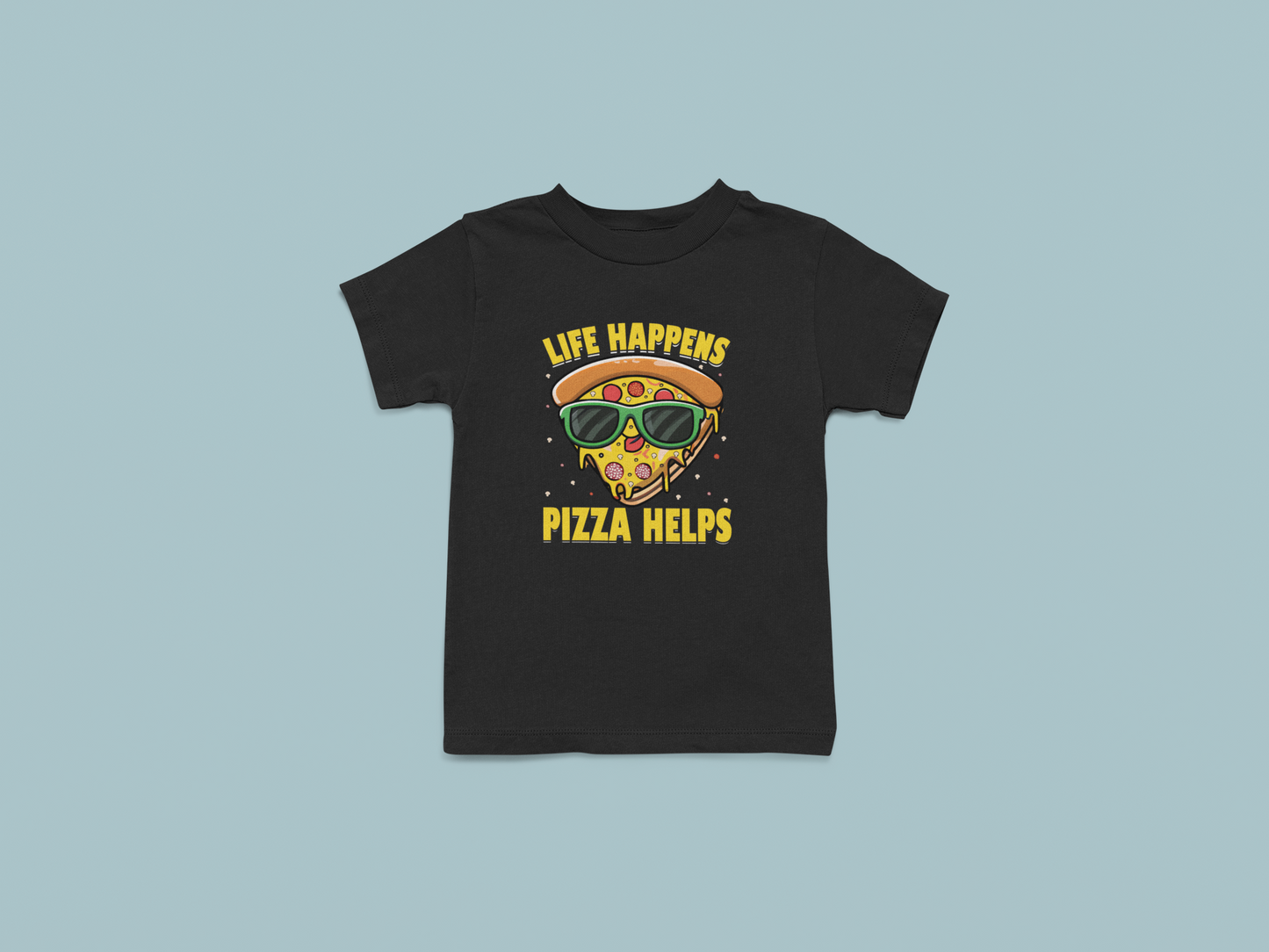 Pizza Helps Boy's T-shirt
