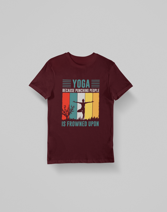 Funny Yoga Women T-shirt