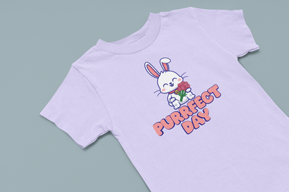 Purrfect Day Girl's T-shirt