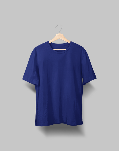 Oversized Plain T-shirt - Bold Colors