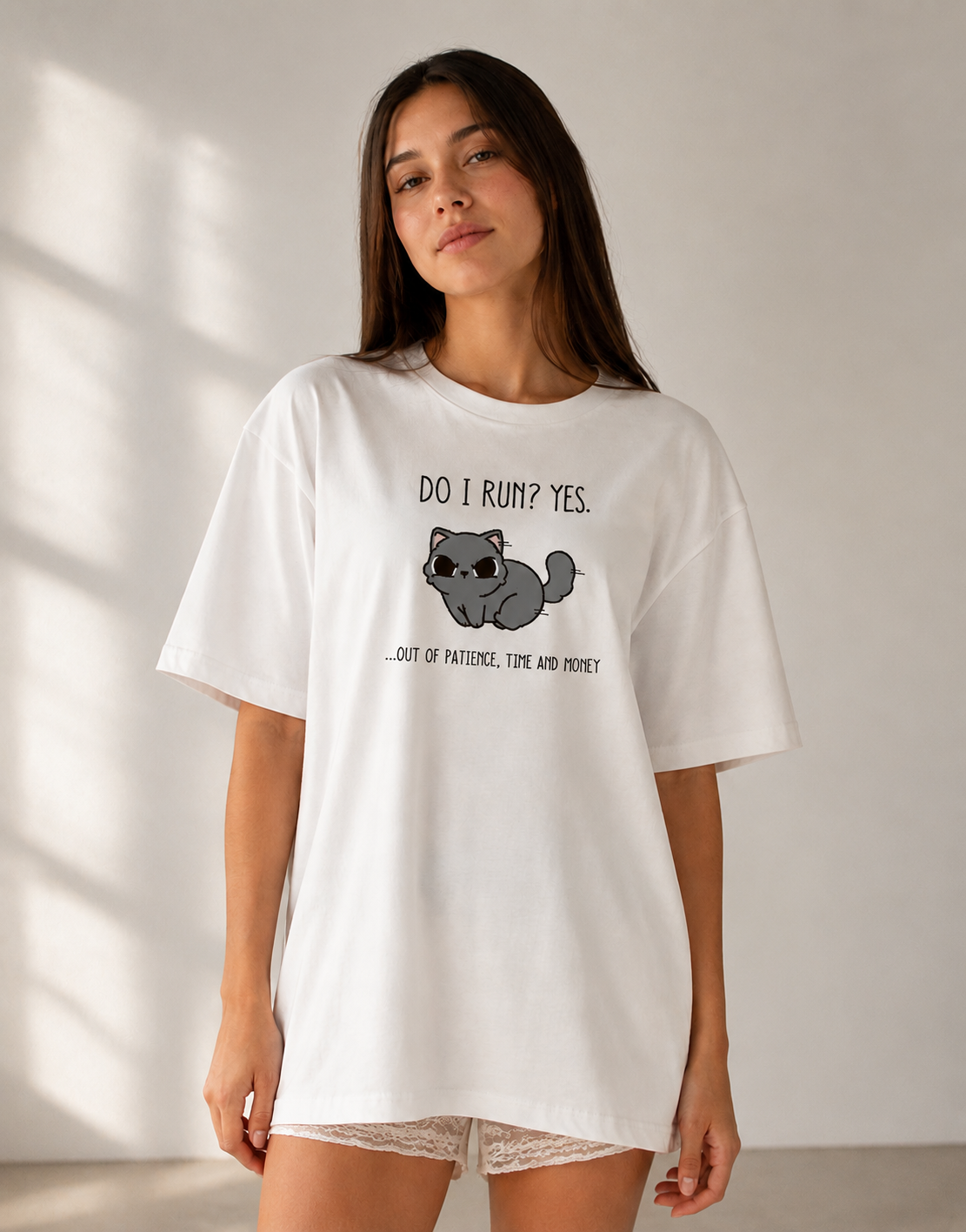 Do I Run Oversized T-Shirt