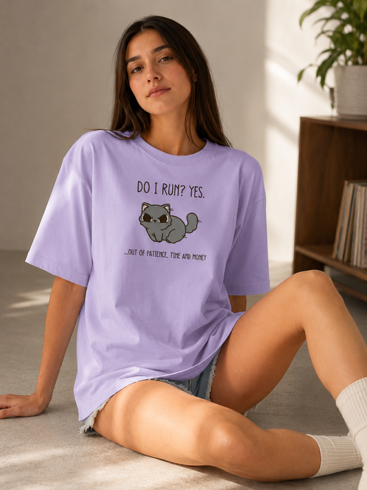Do I Run Oversized T-Shirt