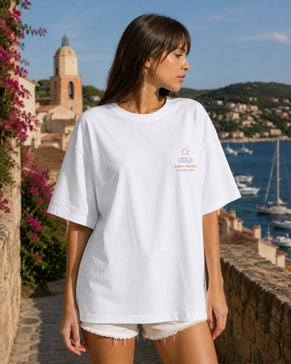 Saint-Tropez French Riviera Oversized T-Shirt