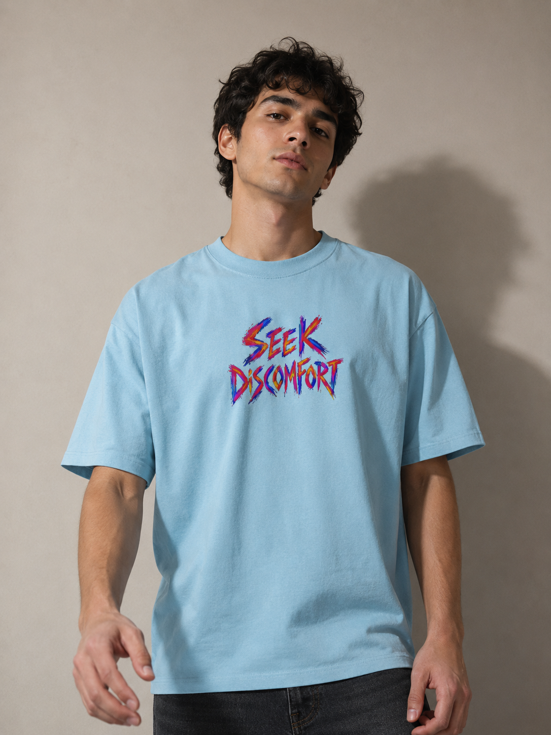 Seek Discomfort Oversized T-Shirt