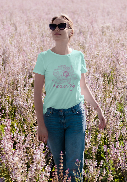 Serenity Lotus Women's T-shirt