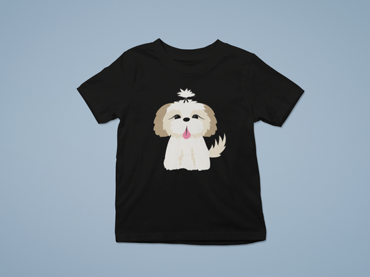 Shih Tzu Puppy Girl's T-shirt