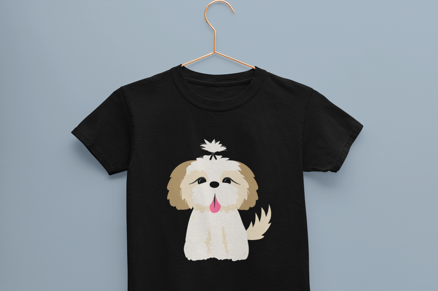Shih Tzu Puppy Girl's T-shirt