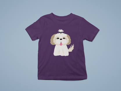 Shih Tzu Puppy Girl's T-shirt