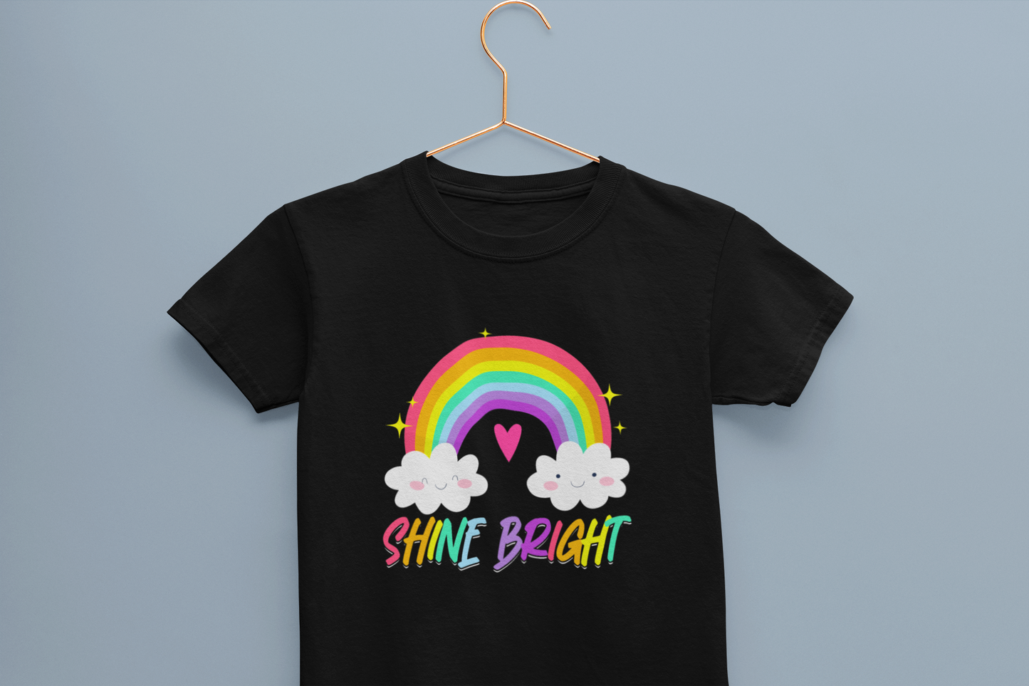 Shine bright like a Rainbow Girl's T-shirt